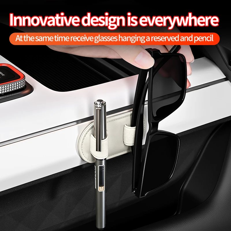 Sunglass Retainer Cord - Penyangga Kacamata Mobil dengan Tempat Pena,