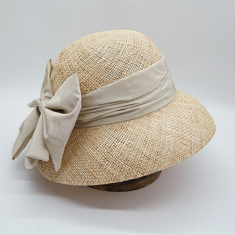Topi Matahari Bucket Style Dow - Bucket Hat Straw ulasan dan harga