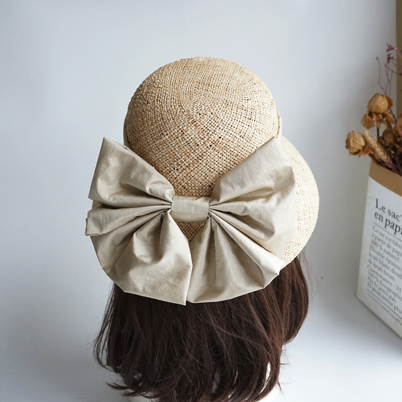 Topi Matahari Bucket Style Dow - Bucket Hat Straw ulasan dan harga