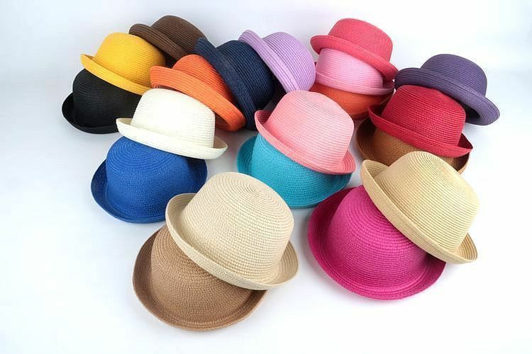 Mistdawn Topi Derby Bowler Jer - Bucket Hat Straw ulasan dan harga